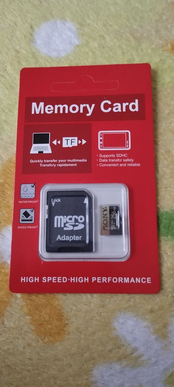 Карты MicroSD Samsung Evo Plus, Sony, 256Gb. Kodak Ultra Perfomance фото 4