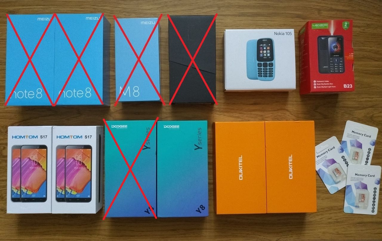 Новые телефоны Doogee Y8, Oukitel C11, Homtom S17, Leagoo B23, Nokia ...