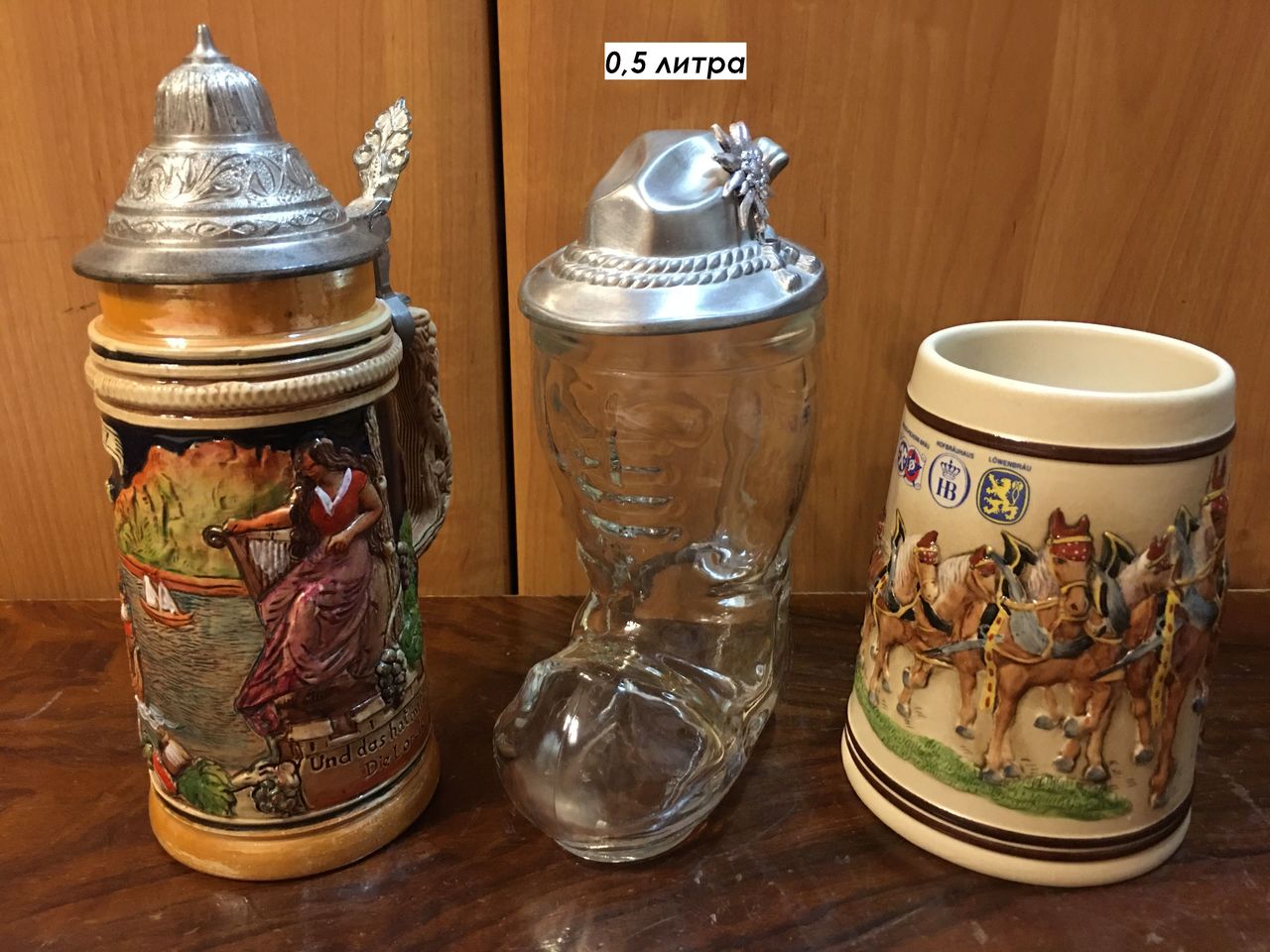 Пивные кружки!Германия!Керамические,глиняные,музыкальные!!!