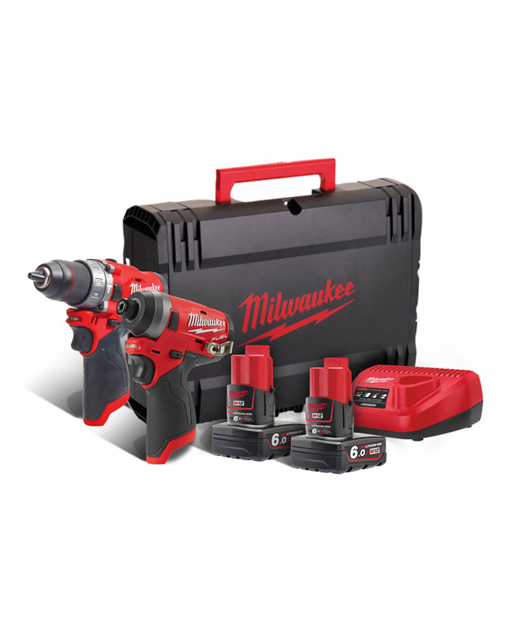 Set scule pe acumulator Milwaukee FPP2A-602X cablu.md foto 1