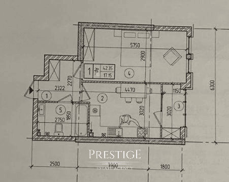 Apartament cu 1 cameră,  Botanica,  Chișinău mun. foto 2