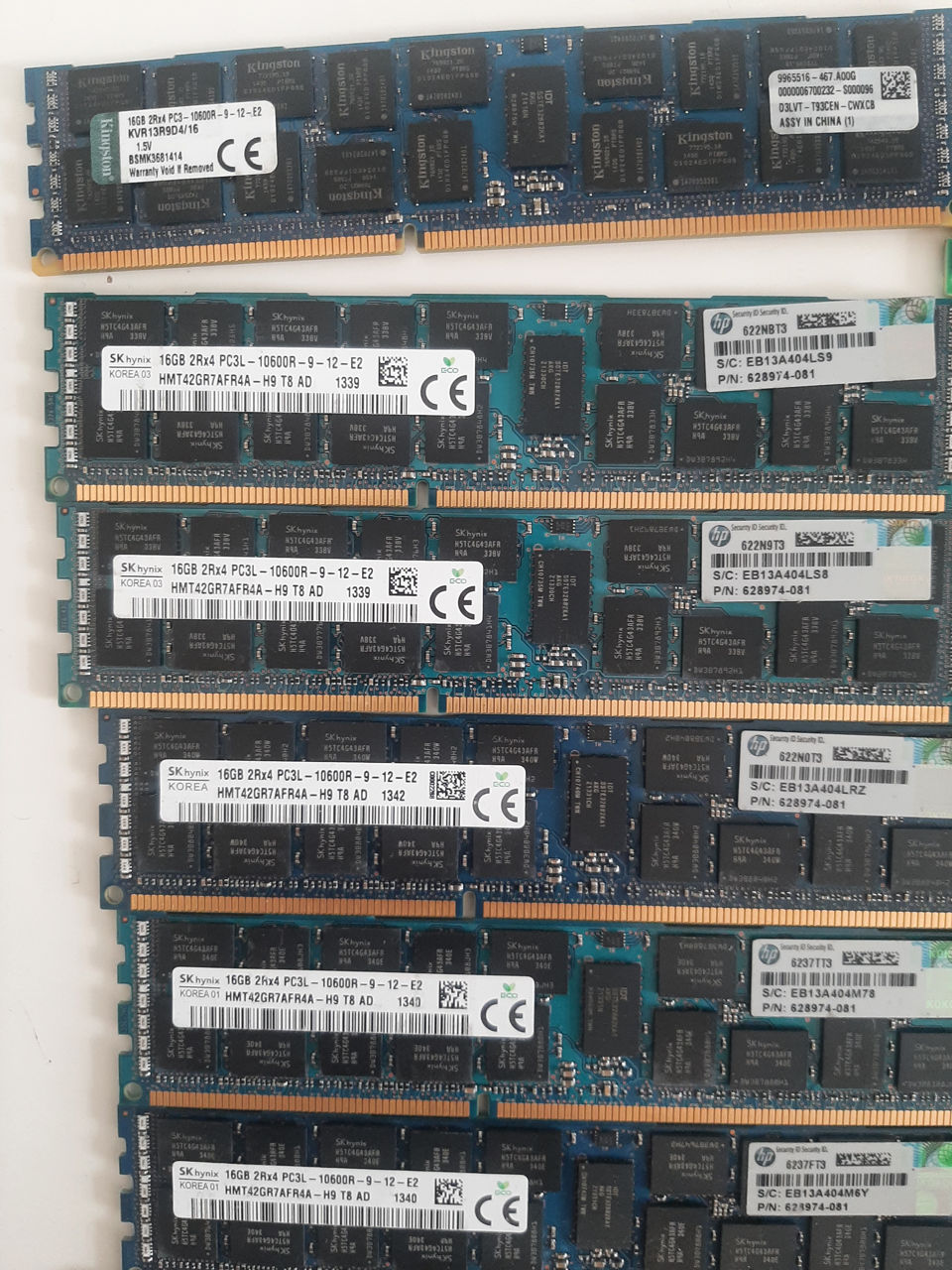 Memorii Ram Pentru Server 16 GB DDR 3 foto 1