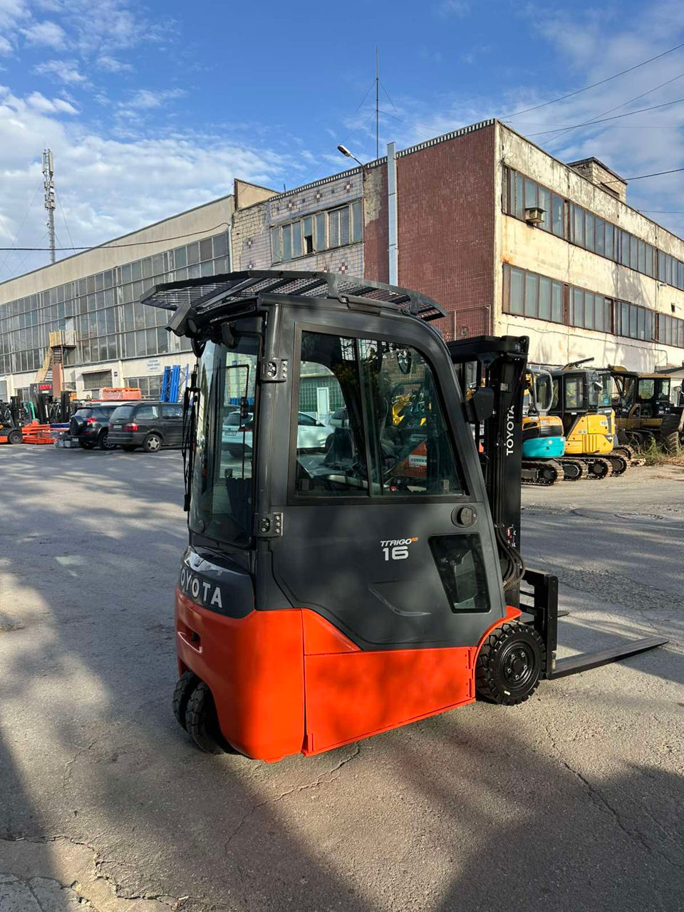 Electrostivuitor Toyota 1.6t/ Электропогрузчик Тойота 1,6т foto 12