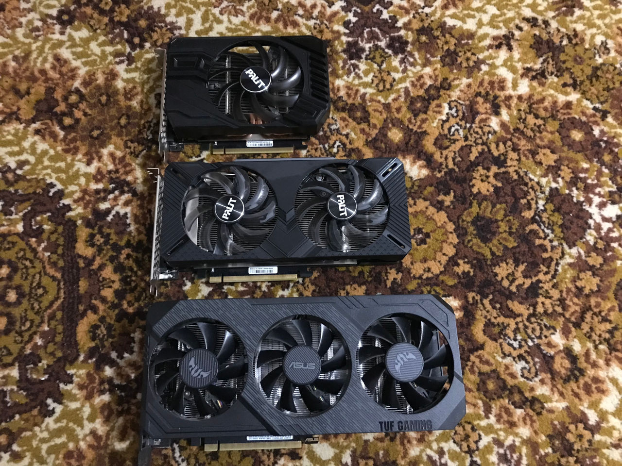 Видеокарты GEFORCE GTX 1660 super, RTX 2060, RTX 3060, RTX 3070, RTX 3080, RX 5700 XT RADEON foto 0