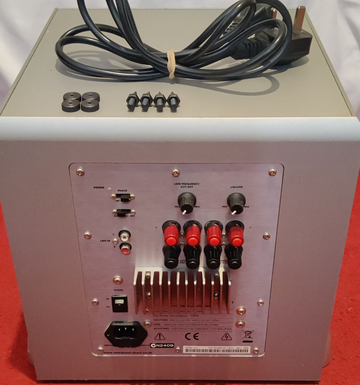 Quality active subwoofer Mordaunt Short MS308.Fully working deep bass frequency foto 0