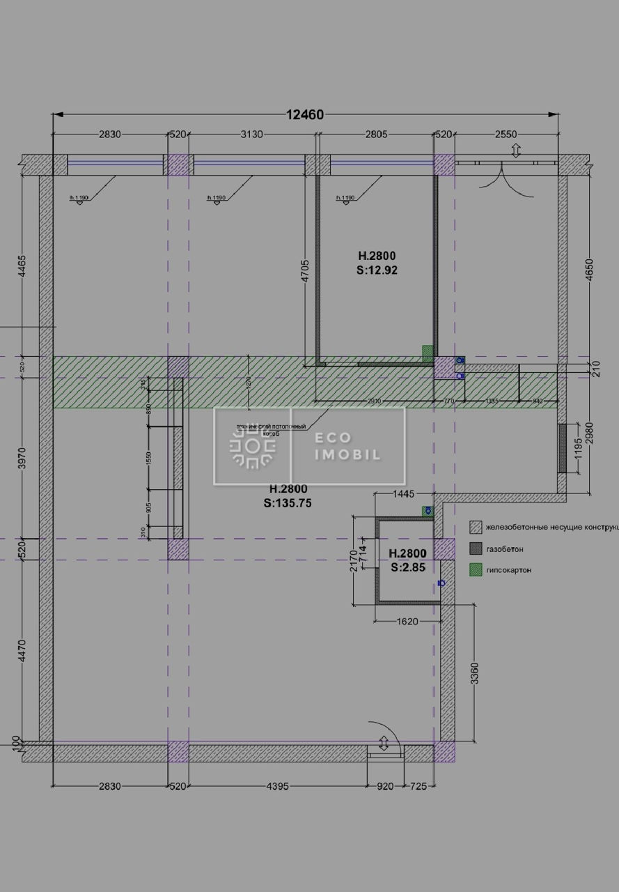 Chirie, spațiu comercial, Ciocana, str. Ginta Latină, 151,52 m.p, 120000€ foto 14