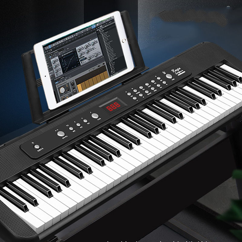 Синтезатор bd-680d с подсветкой клавиш для обучения, новые, гарантия, кредит, бесплатная доставка foto 2