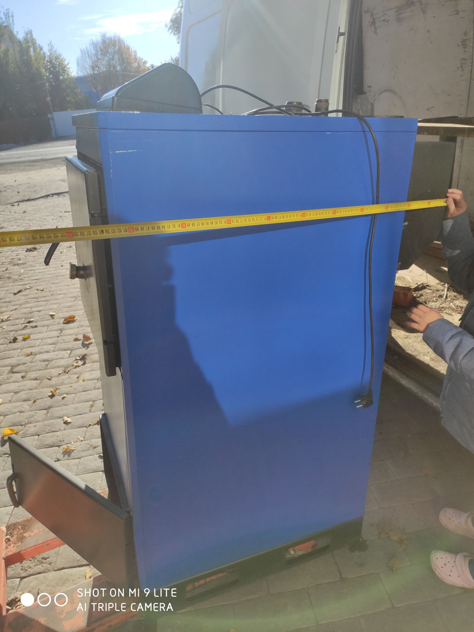 Котел твердотопливный 70-75кв. Б/у. Есть и накопитель.