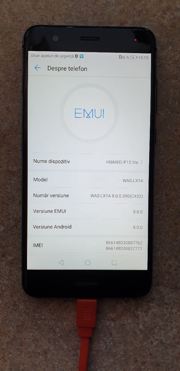Vind telefon Huawei P10 lite și Samsung S 4 mini stare foarte bună ,funcționale. foto 2