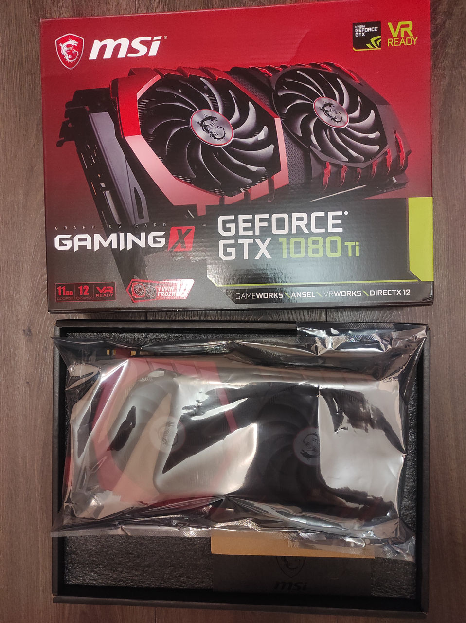 Продам geforce gtx 1080 ti gaming x 11g foto 1