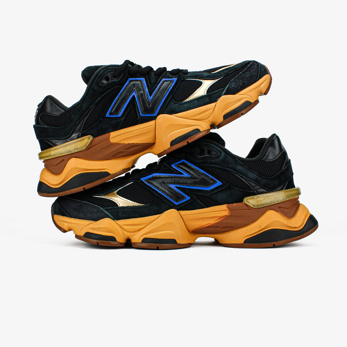 New Balance 9060 Black/Orange foto 2