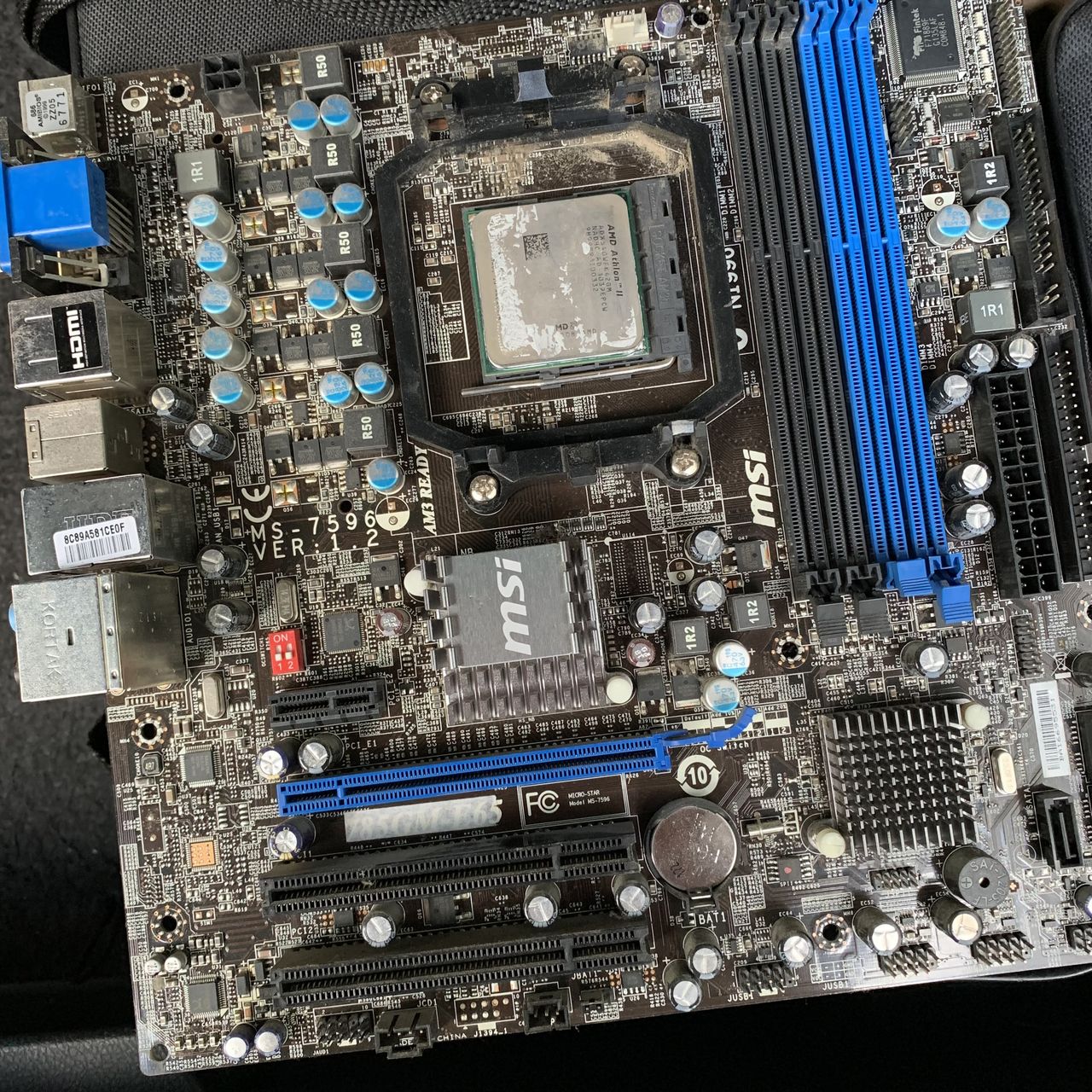 AMD Athlon II X4 640 + MSI 785GM-E65
