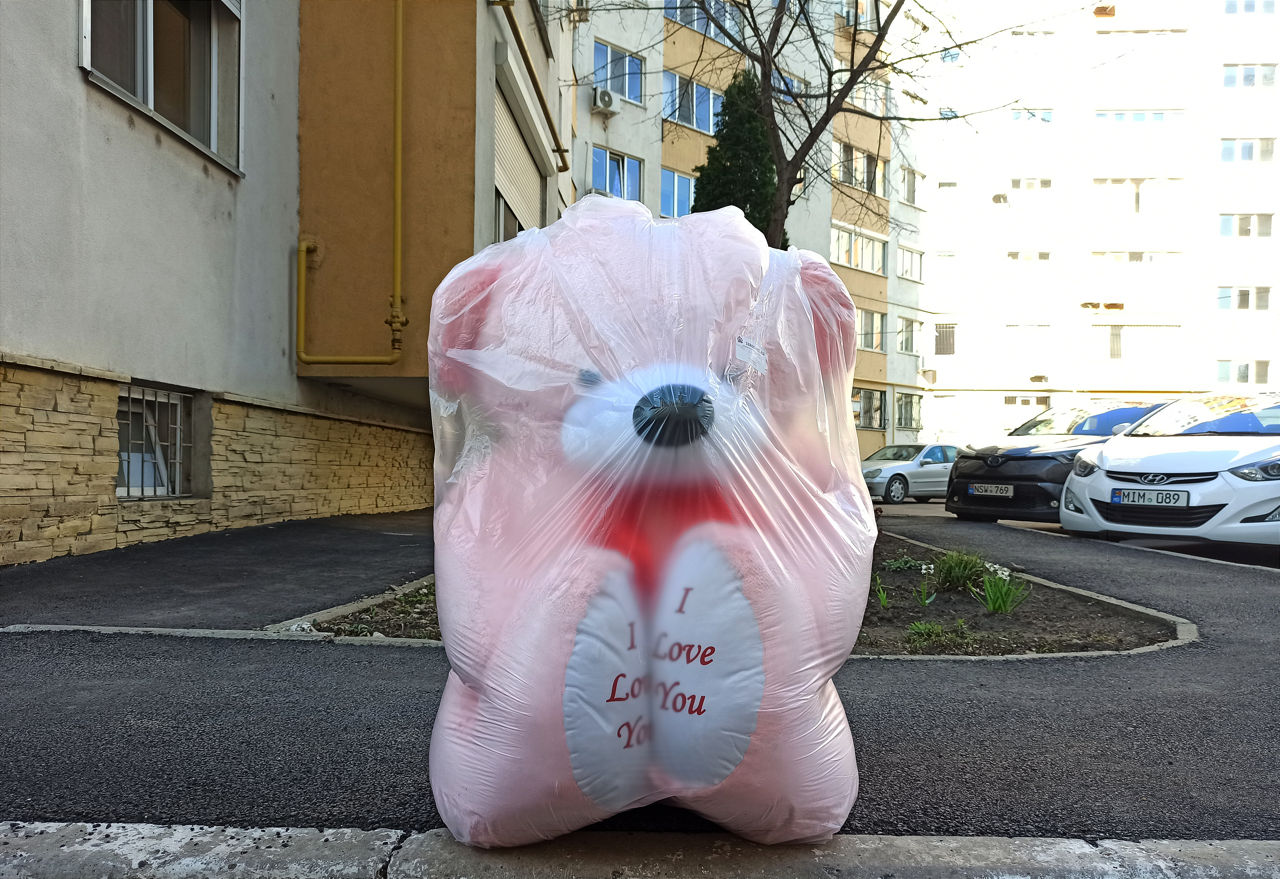 Ursuleți gigant 170 cm cu I Love You. Livrare în Chișinău și în toată Moldova. foto 14