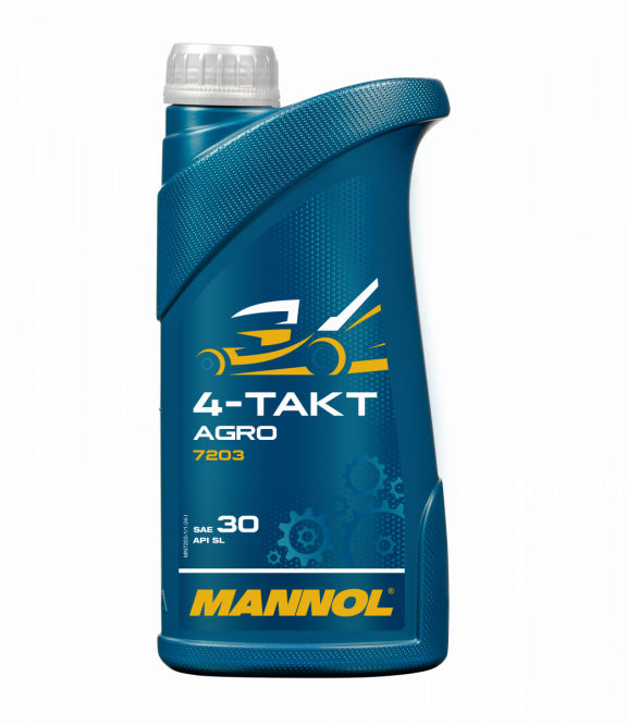 Ulei pentru generatoare! MANNOL 7203 4-Takt Agro SAE 30 1 L (масло для генератора) foto 0