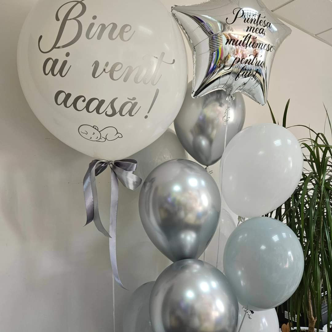 Baloane cu heliu pentru externare foto 5