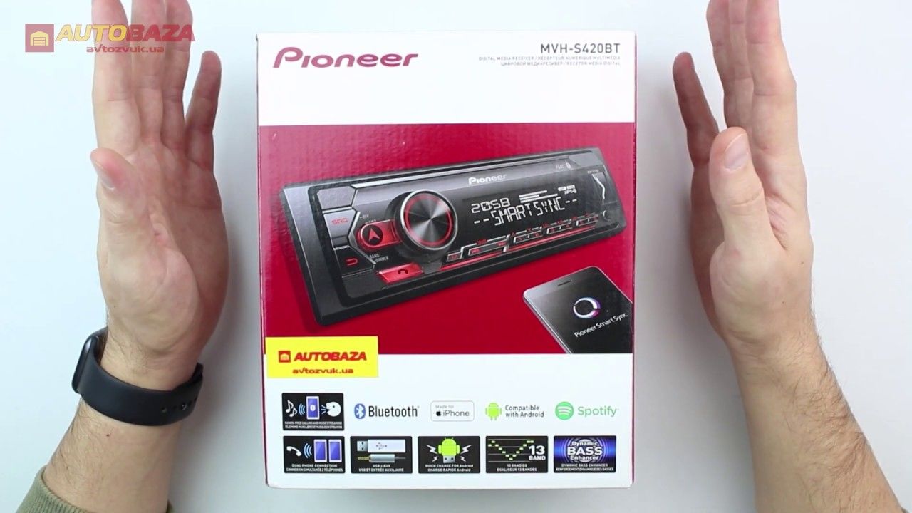 Pioneer MVH-S120UB foto 1