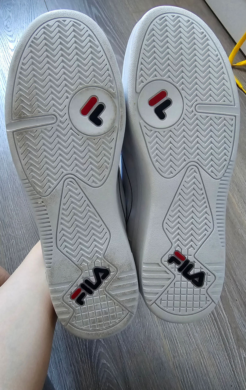 Fila- pantofi sport (teniși) albi foto 5
