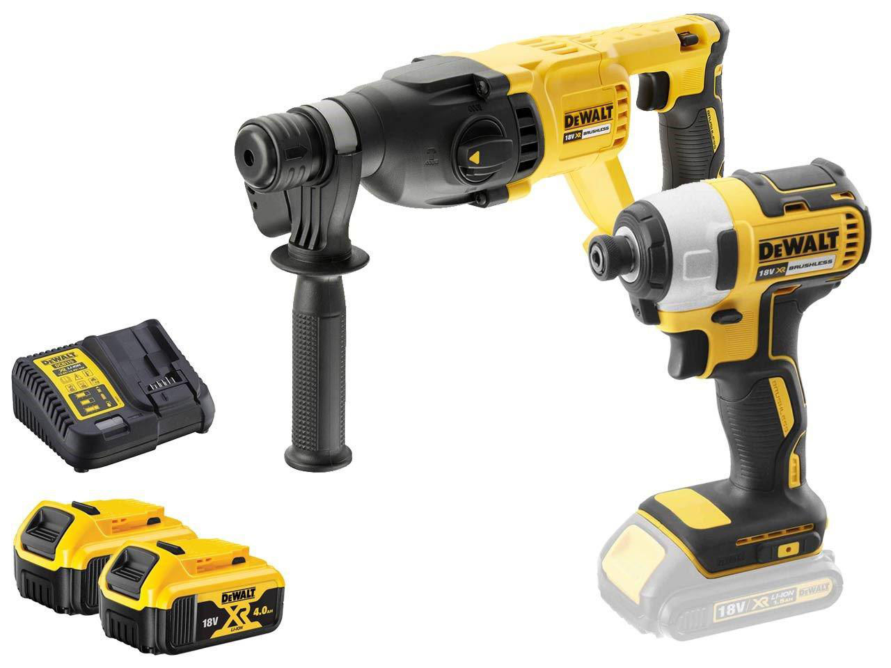 Set De Scule Cu Acumulator  Dewalt Dck2023M2T foto 1