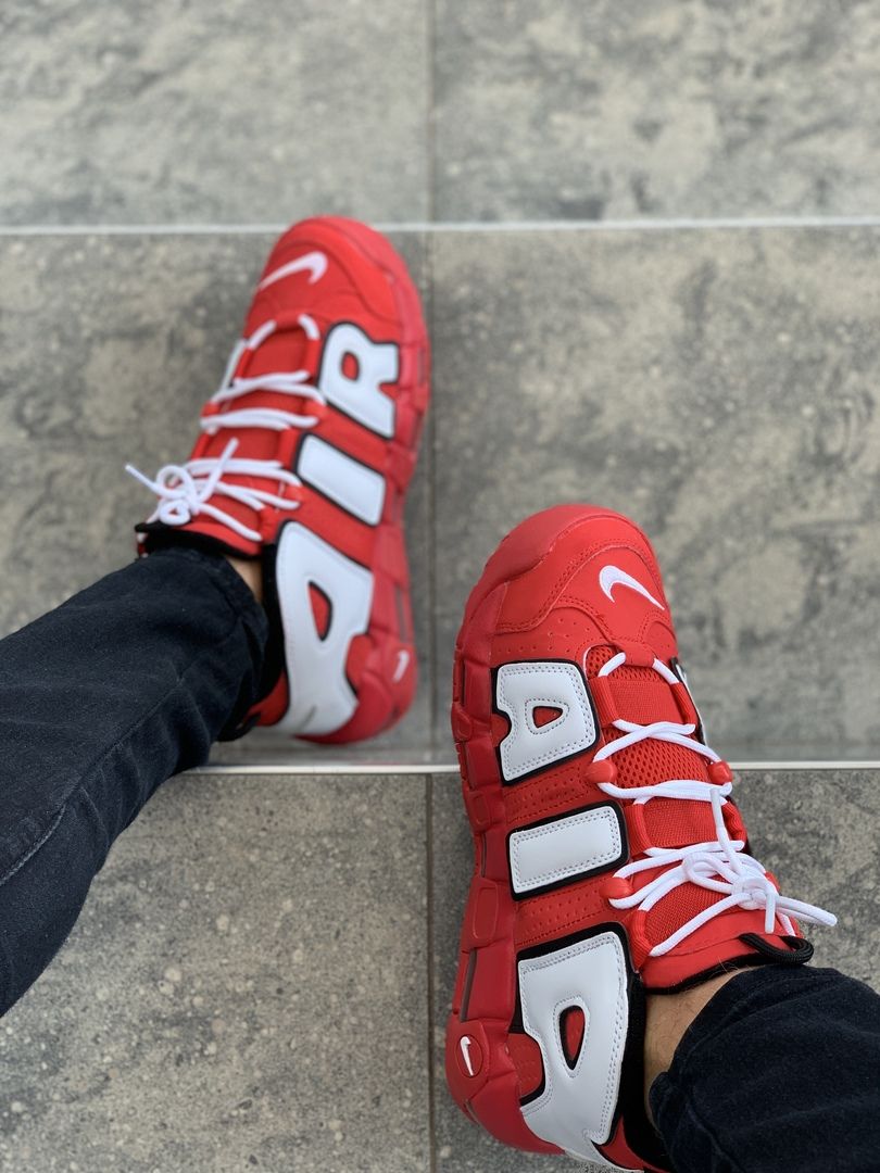 Nike Air More Uptempo University Red foto 7