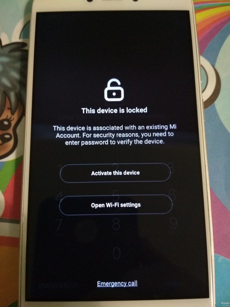 Разблокировка ми аккаунта xiaomi