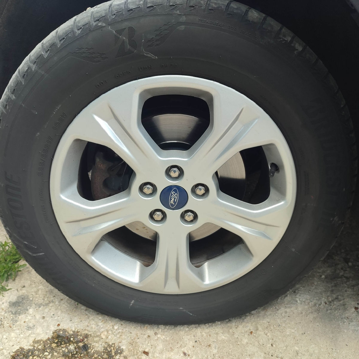 225/65 R17 комплект дисков с резиной с датчиками давления фото 0