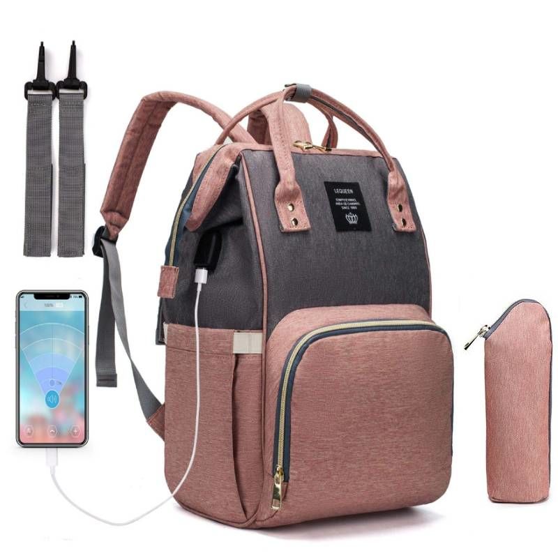 Rucsac pentru mamici - rucsac pentru scutece, geanta bebe multifunctionala, рюкзак для мамы foto 3