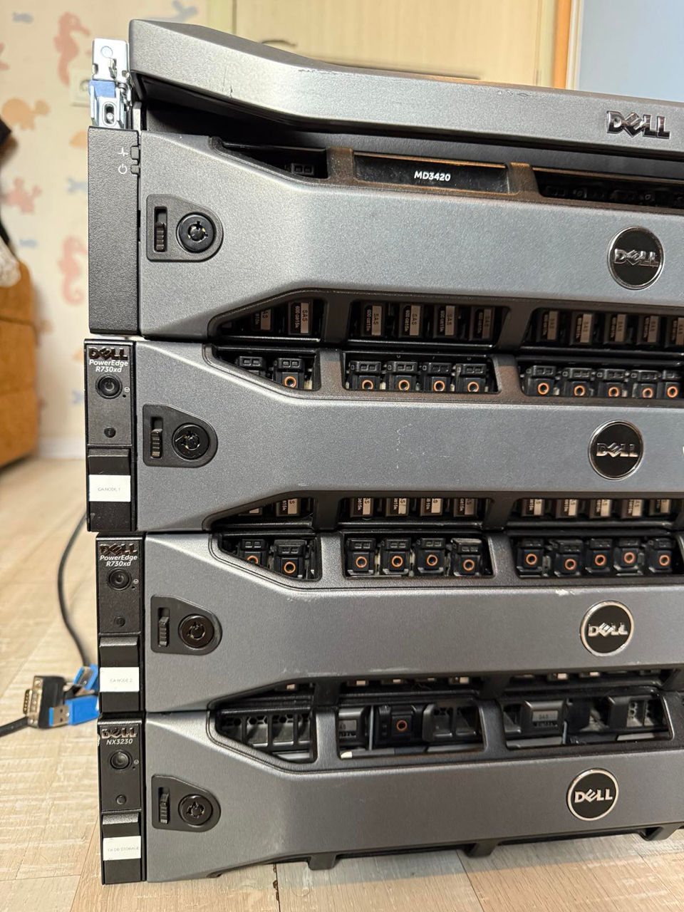 Сервер Dell PowerEdge R730xd 24SFF/Dell EMC Storage NX3230/Dell PowerVault MD3420  фото 1