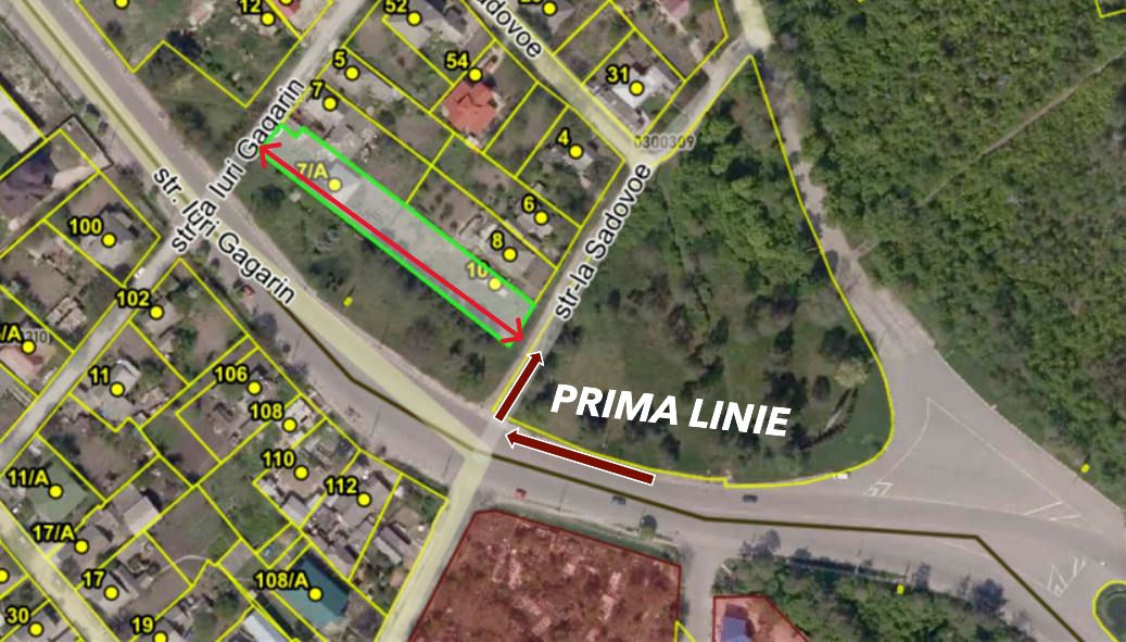 Teren pentru construcții, Bălți, 15 ari