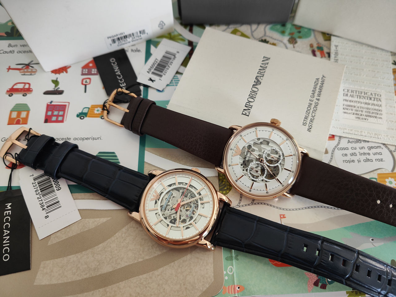Эксклюзивные часы от Emporio Armani Mecanico / новые модели ...