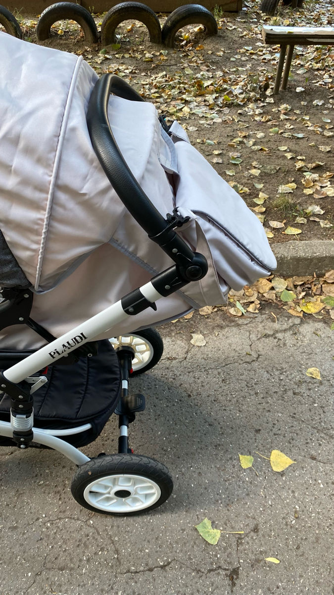 Cărucior 2in1 Mikrus Plaudi în stare foarte bună foto 1