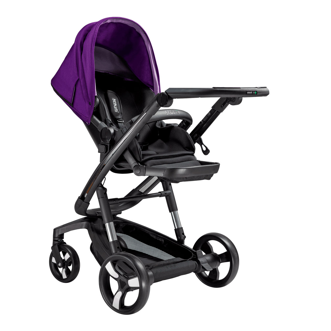 Carucior bebumi space 2 in 1, cu frana automata si lumini de noapte, nou!!! foto 1