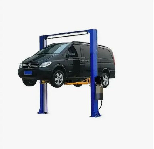 Подъемник 2-ух стоечный Hauvrex 4т с верхн.синхрониз. 380V HTL3040 foto 4