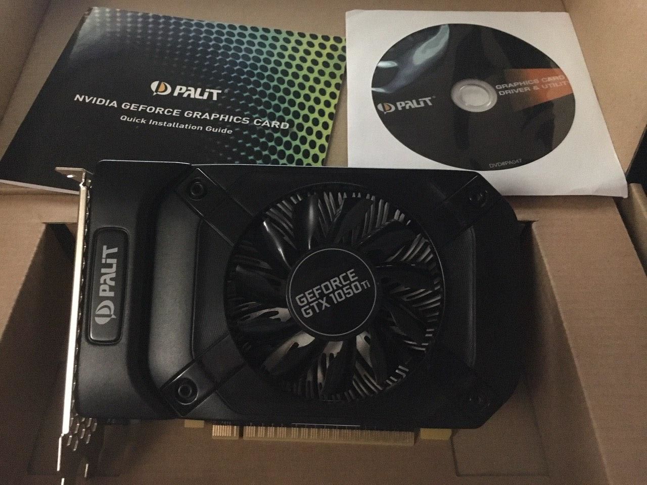 Palit Stormx Gtx 1050 Ti 4gb Gddr5 128 Bit
