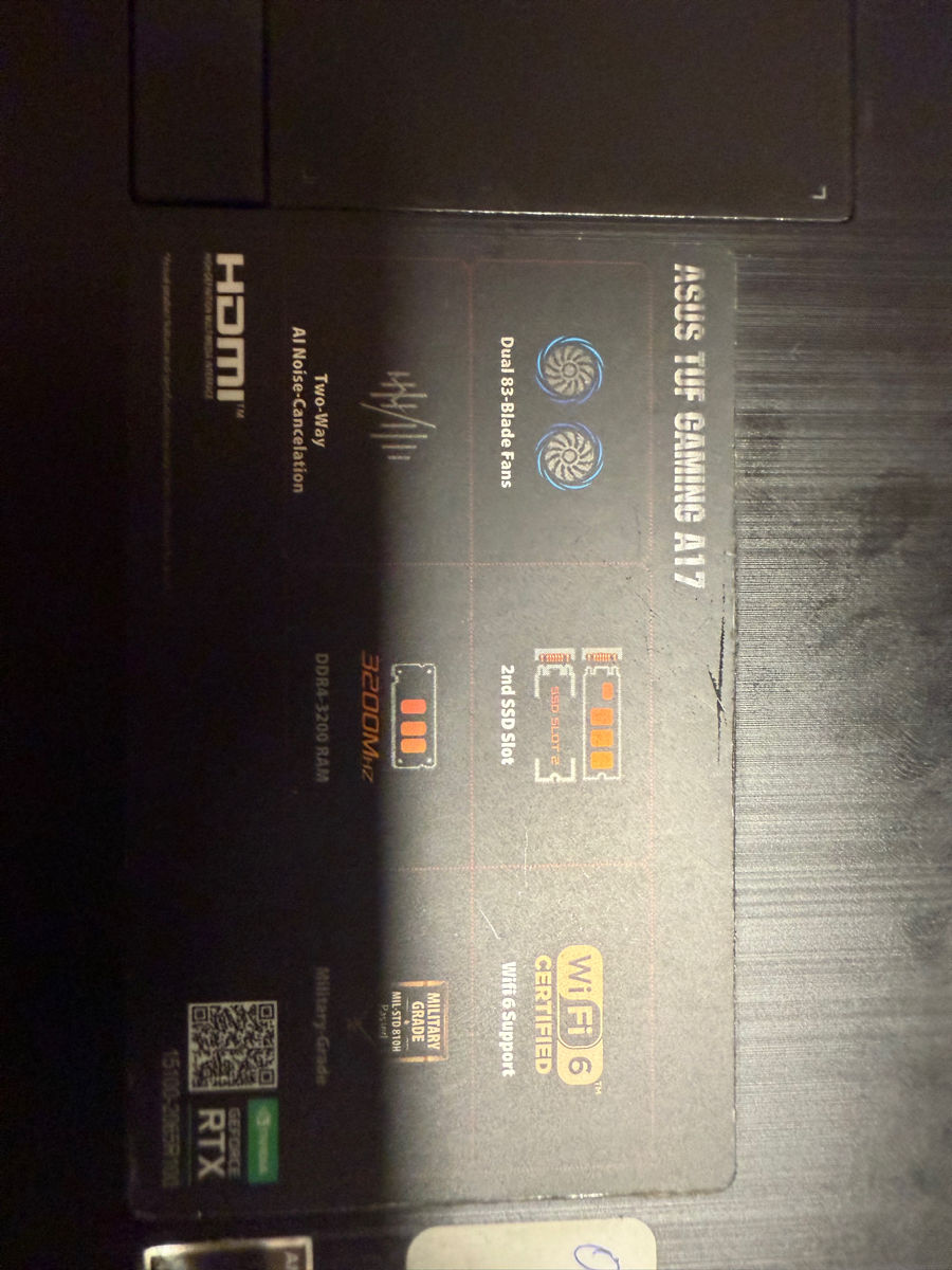 Asus TUF Gaming A17 foto 4