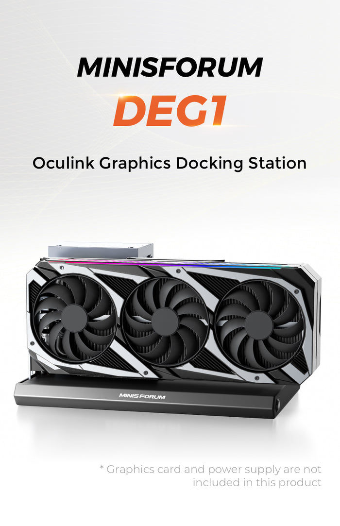 Oculink eGPU Dock Minisforum Deg1 foto 1