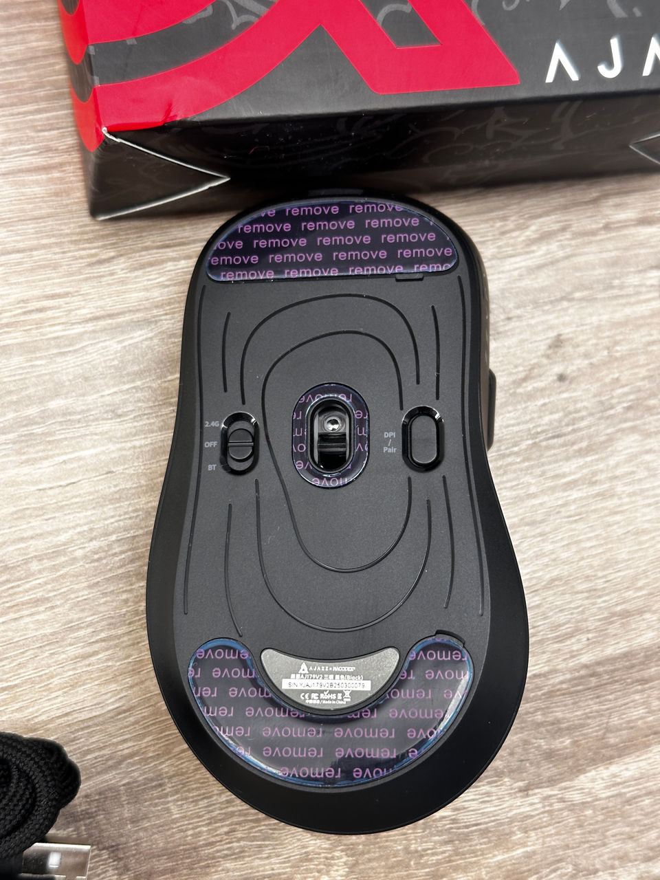 [Новые] Игровые мышки Ajazz AJ179V2 Type-C/2.4Ghz/Bluetooth фото 5