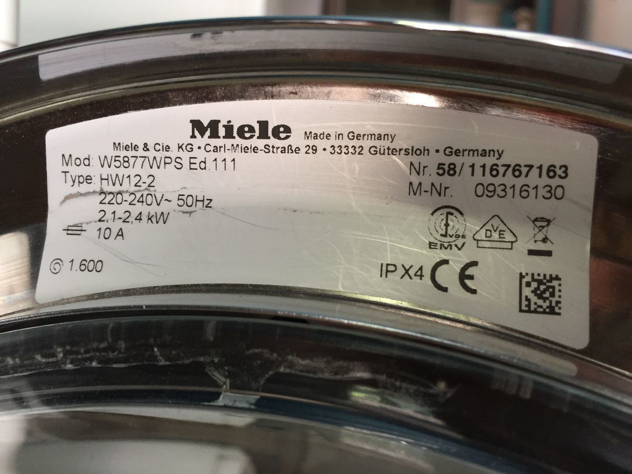 Комплект Miele 111 стиральная машина + сушка фото 4