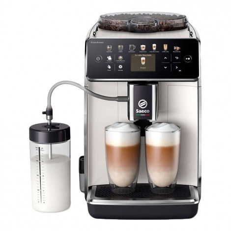 Espressor automat SAECO GranAroma SM6580/20, 1.8l, 1500W, 15 bar, alb-negru  Promo! foto 0