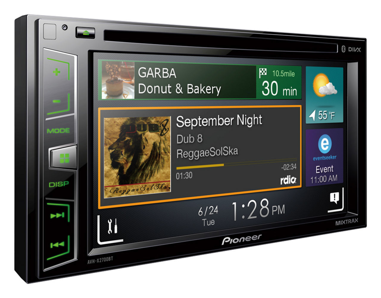 Pioneer 2din магнитолаandroid  переходные рамки 1/2din. кредит! foto 1