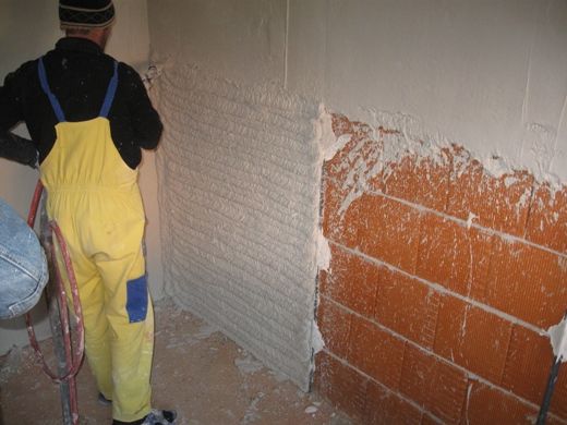 tencuiala mecanizat .штукатурка foto 2