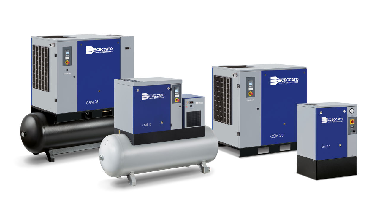 Compresor Ceccato CSM 15/10-DX-500 pe stoc foto 5