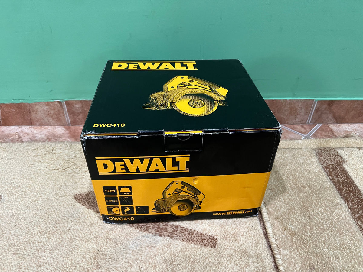 Mașină de tăiat plăci ceramice DeWalt DWC410 foto 0