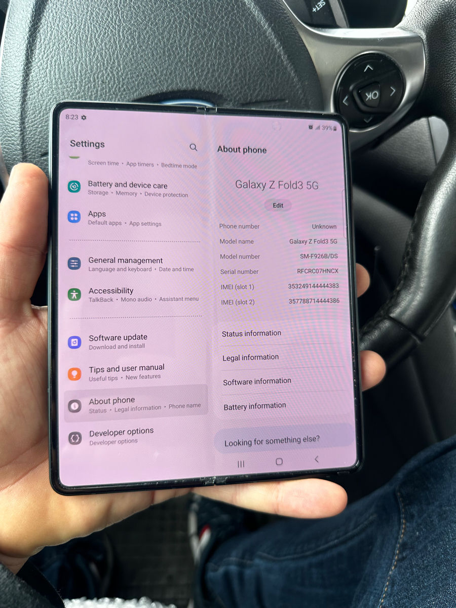 Samsung ZFold 3