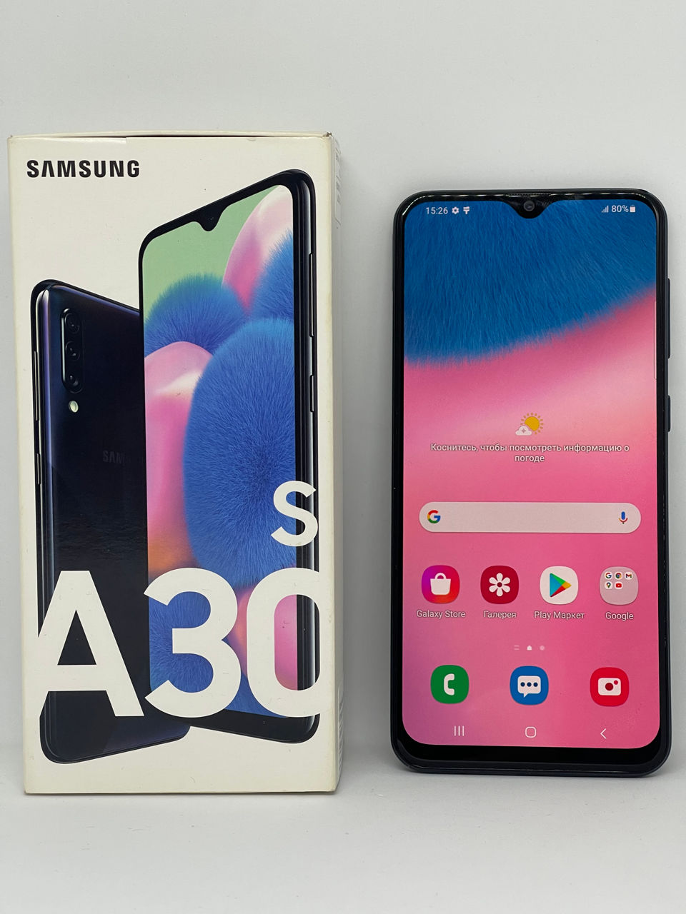 Samsung Galaxy A 30s 3gb/32gb Black Гарантия 6 месяцев! Breezy-M SRL  Tighina 65