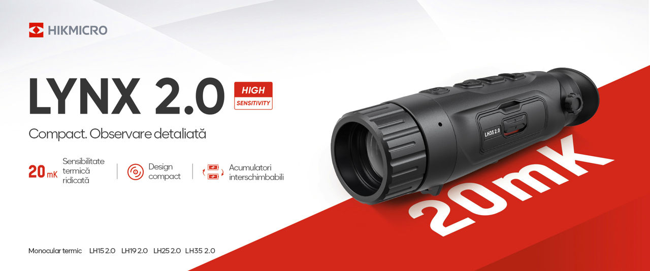 Cumpără oficial monocularul cu termoviziune HikMicro Lynx LH15 2.0 фото 15