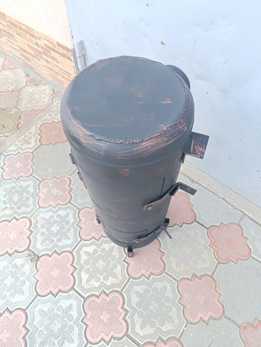 Продам мангал под казан из баллона огнём порно краска съёмные ножки 1.500л foto 6