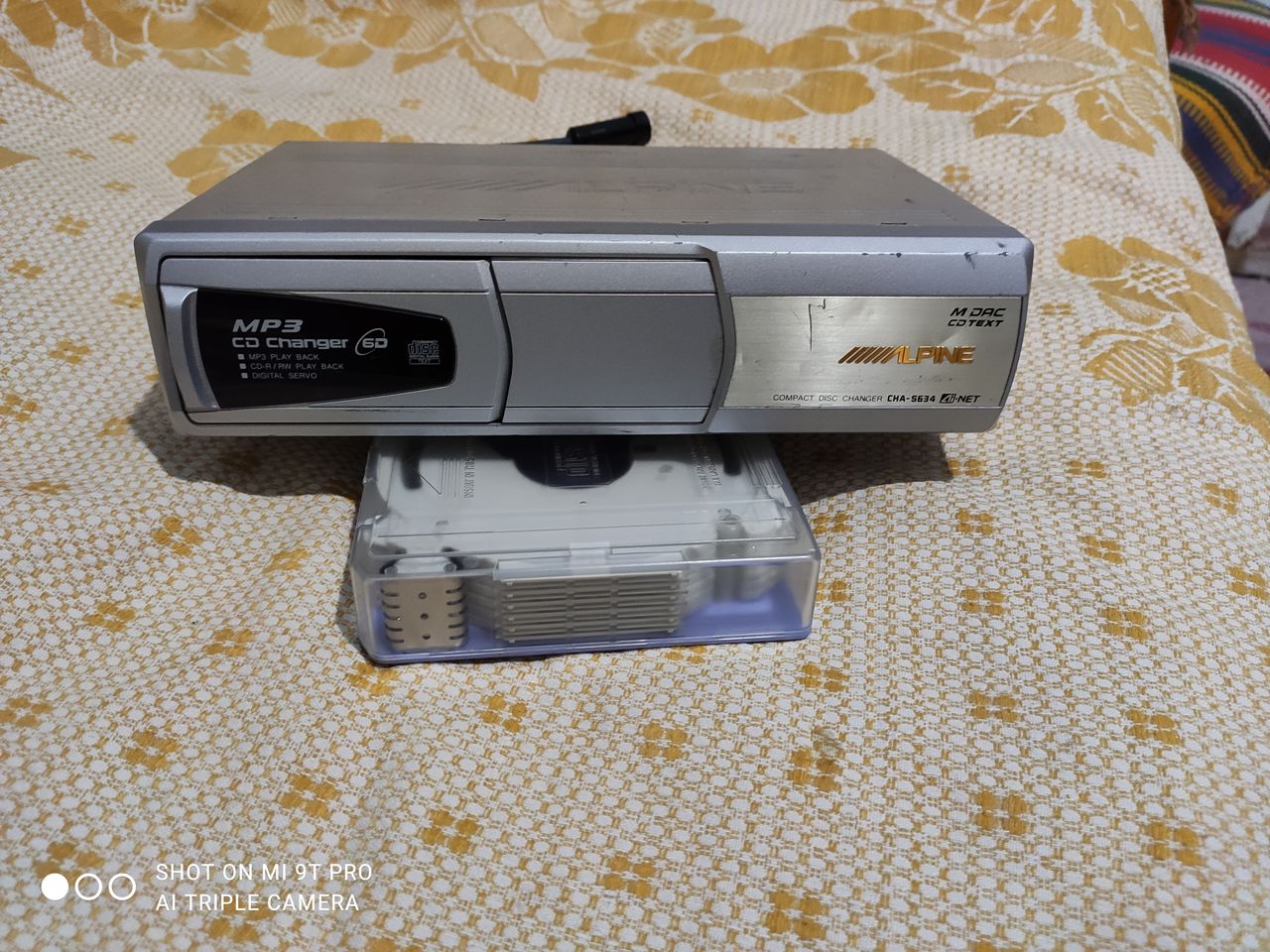 Alpine chas634 mp3/cd changer