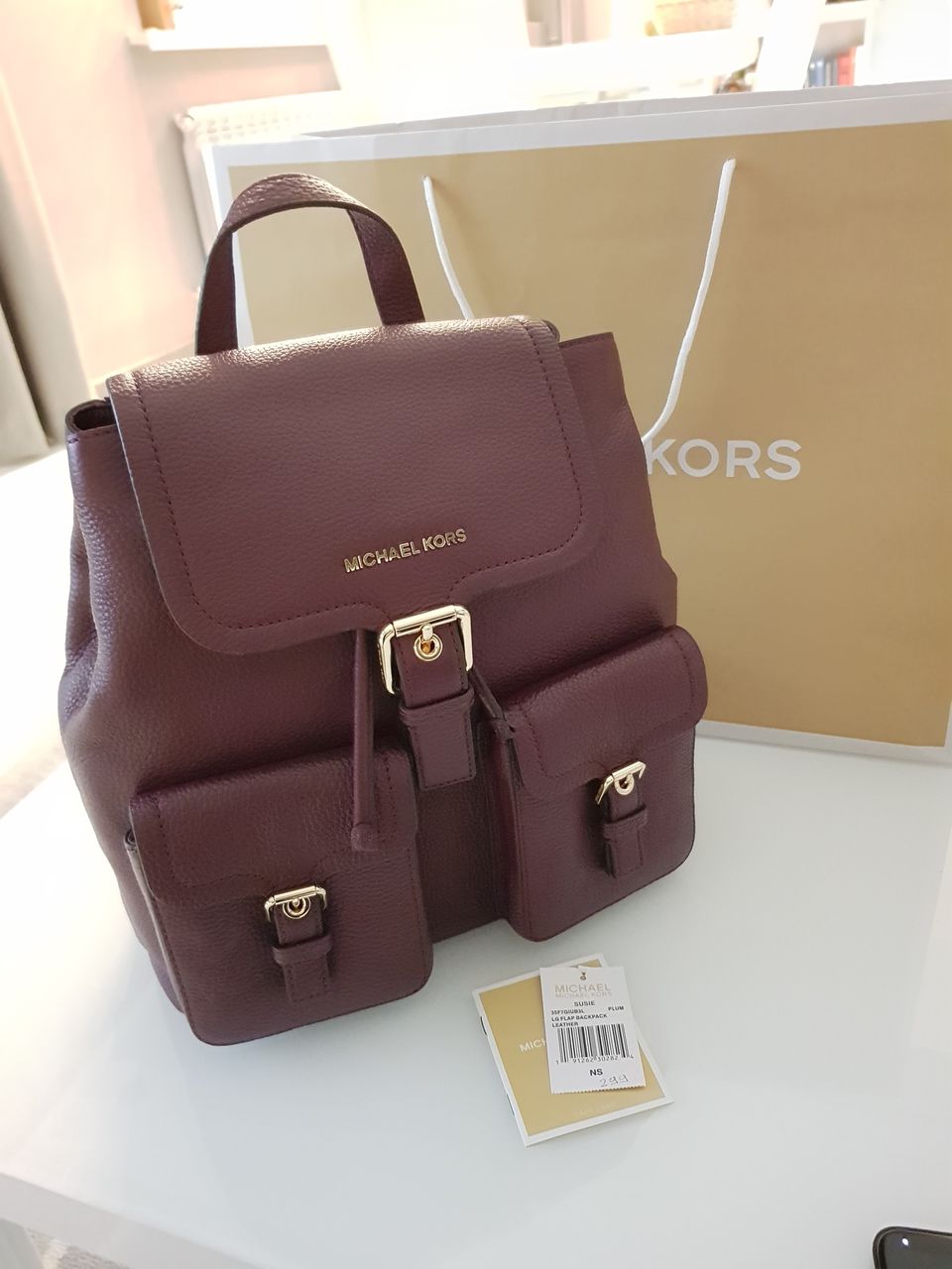 michael kors susie backpack