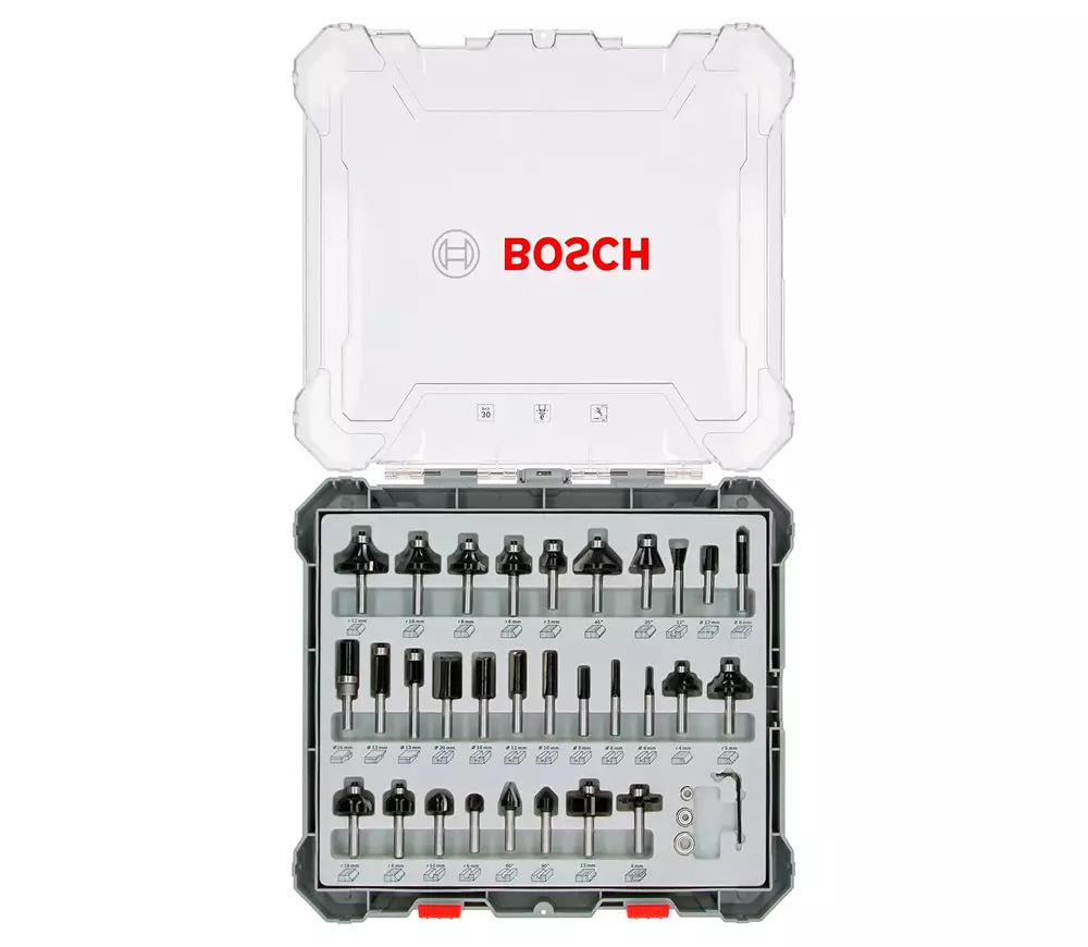 Set 15 freze pe lemn Bosch Ø6 mm/Ø8 mm - livrare, credit !!! foto 5