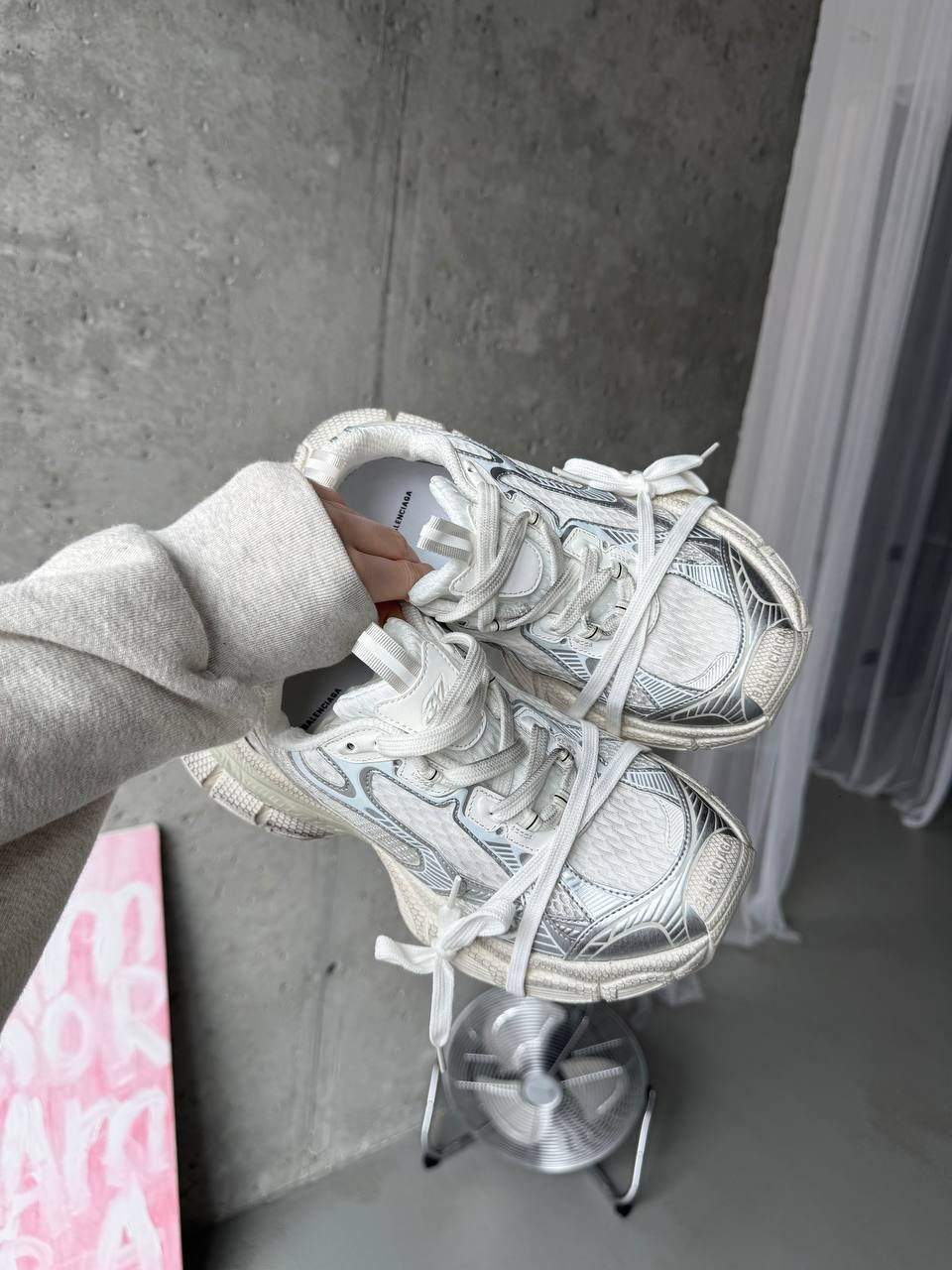 Balenciaga 3XL White / Silver foto 0